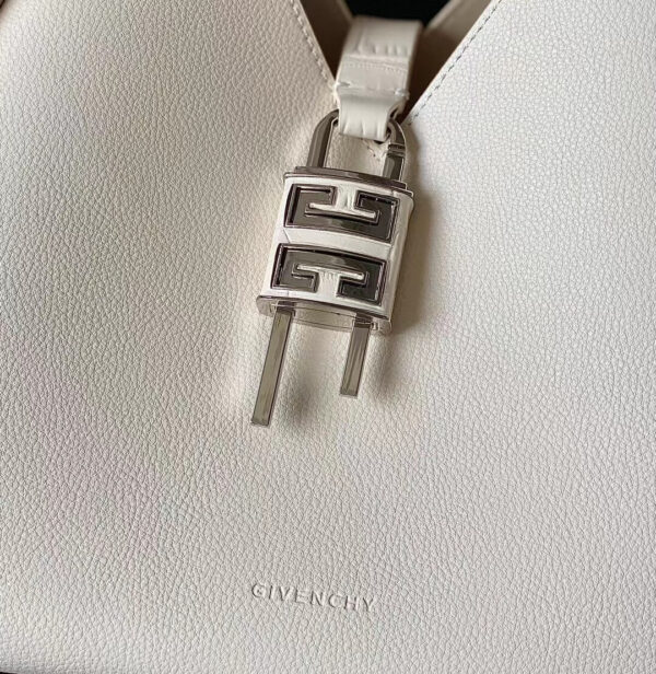 Givenchy G-Hobo Medium Shoulder Bag White - Image 9