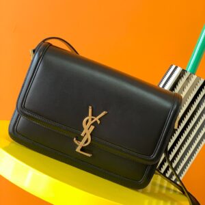 YSL Black Solferino Shoulder Bag