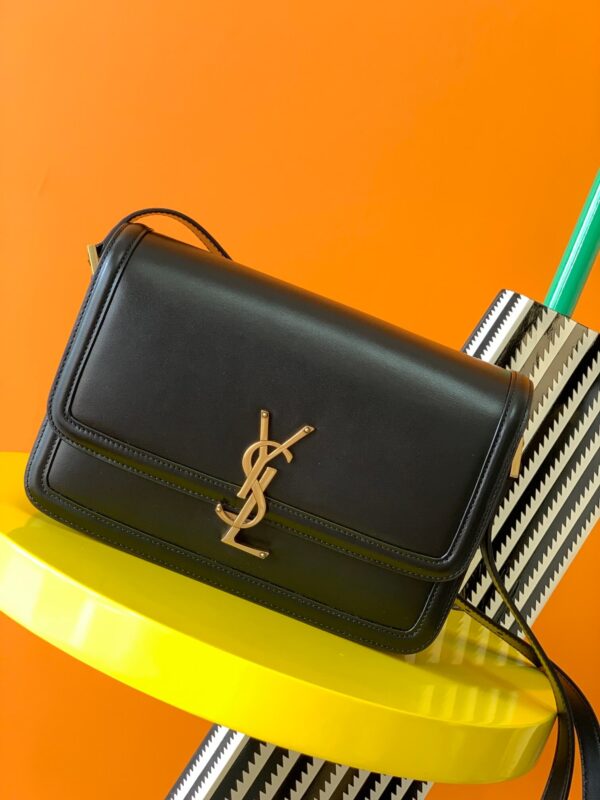 YSL Black Solferino Shoulder Bag