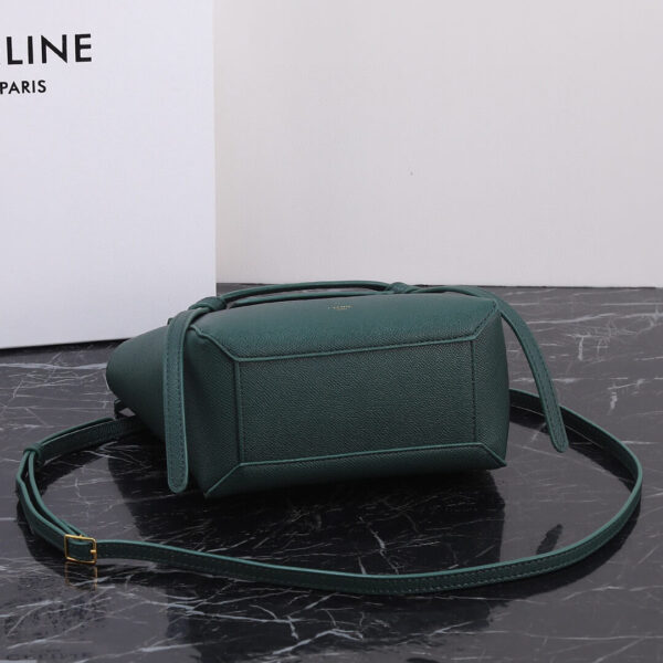 Celine Nano Belt Bag In Grained Calfskin Leather Bag - Image 8