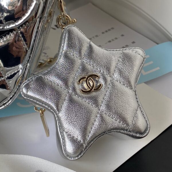 Chanel 24C Backpack with Star Patent Gold - Image 7