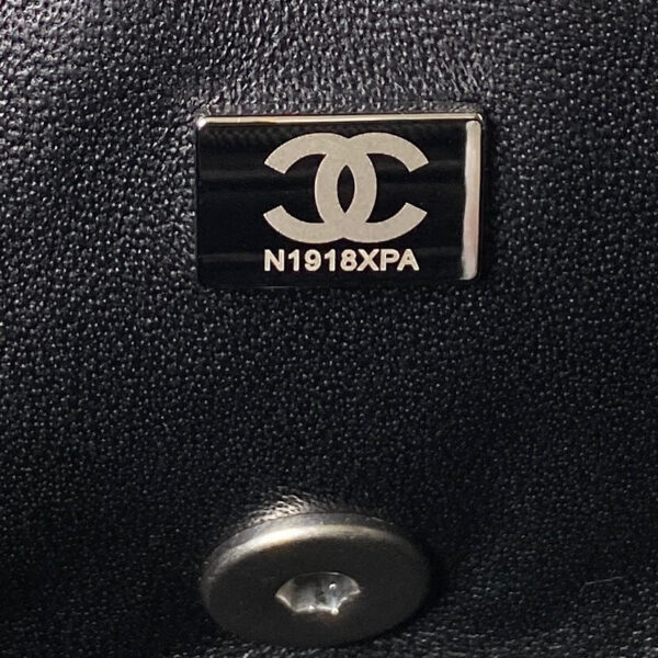 Chanel Mini Rectangular Flap Bag Black - Image 8