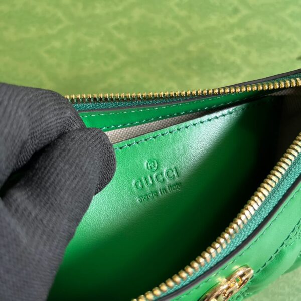 Gucci Matelasse Green Handbags - Image 9