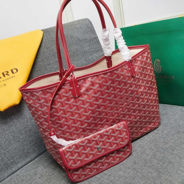 Goyard Tote Large Red Bag