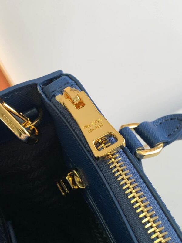Prada Galleria Saffiano Blue Bag - Image 9
