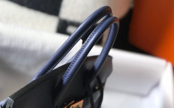 Hermes Birkin Blue Bag - Image 9