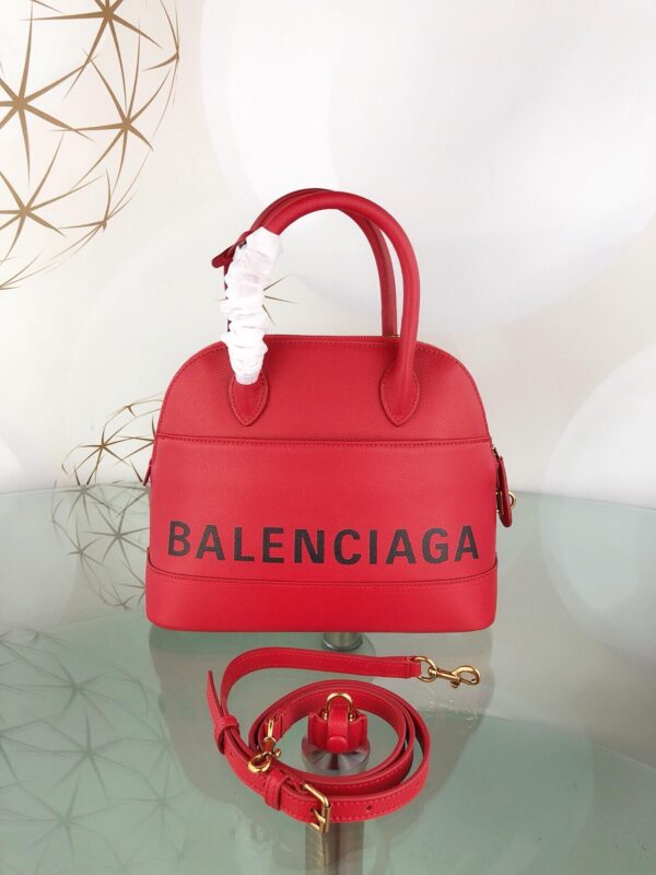 Balenciaga Ville Red Bag - Image 7