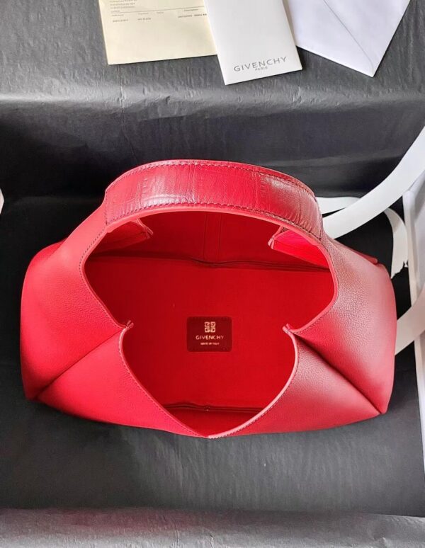 Givenchy G-Hobo Medium Shoulder Bag Red - Image 9