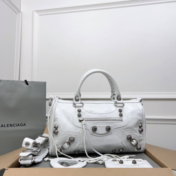 Balenciaga Classic City White Bag - Image 9