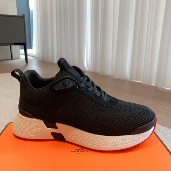 Hermes Bouncing Sneaker Black - Image 7
