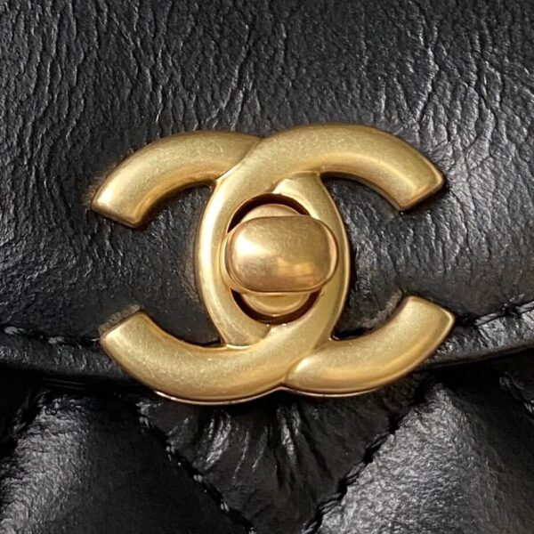 Chanel Small Kelly Shopper Black Bag - Image 7