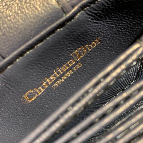 Dior Dior 5-Gusset Card Holder Blue - Image 5