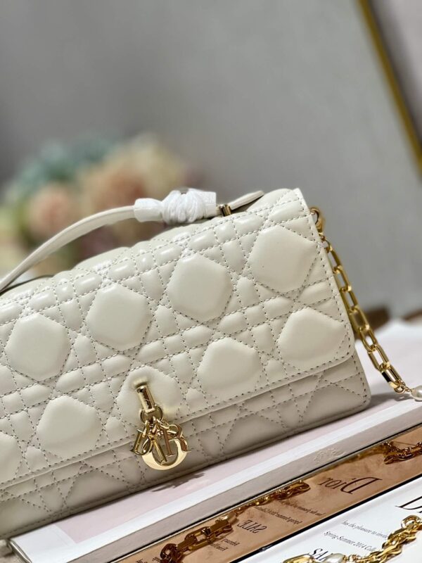 Miss Dior Top Handle Bag White - Image 8