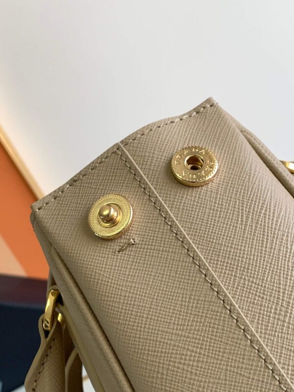 Prada Galleria Saffiano Sand Beige Bag - Image 9