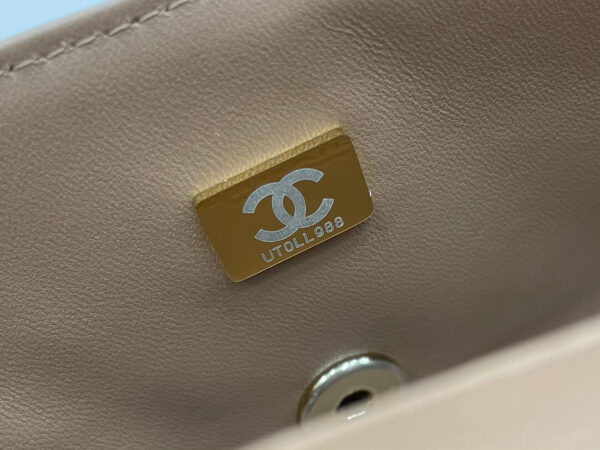 Chanel Mini Rectangular Flap with Top Handle Bag - Image 9