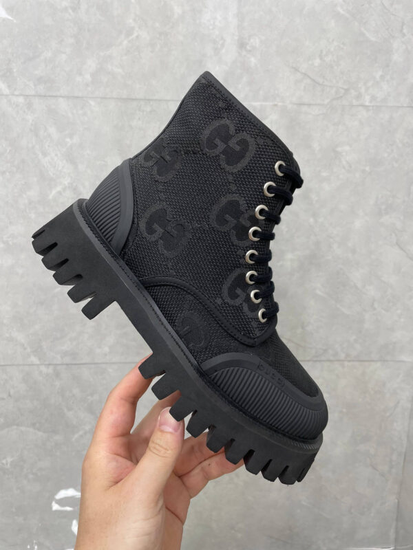 Gucci Men Ankle Black Boot - Image 9