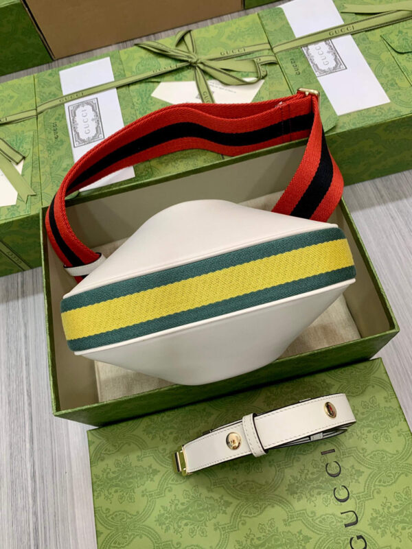 Gucci Attache Small Shoulder Bag White - Image 9