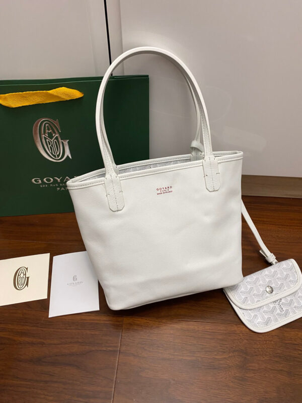 Goyard Mini Tote White Bag