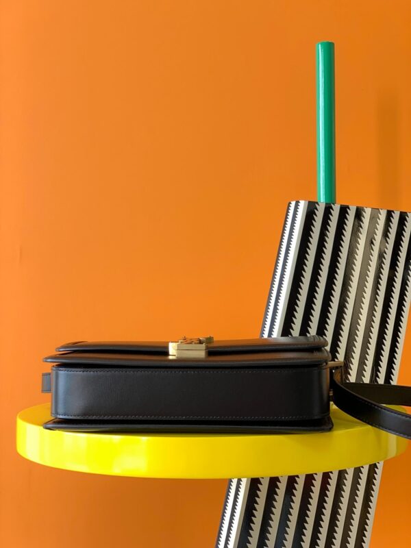 YSL Black Solferino Shoulder Bag - Image 9