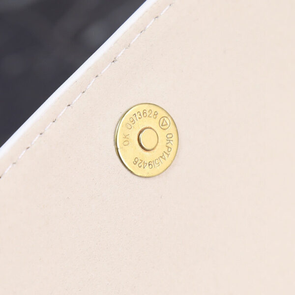 Celine Nano Belt Bag In Grained Calfskin Leather White Bag - Image 8