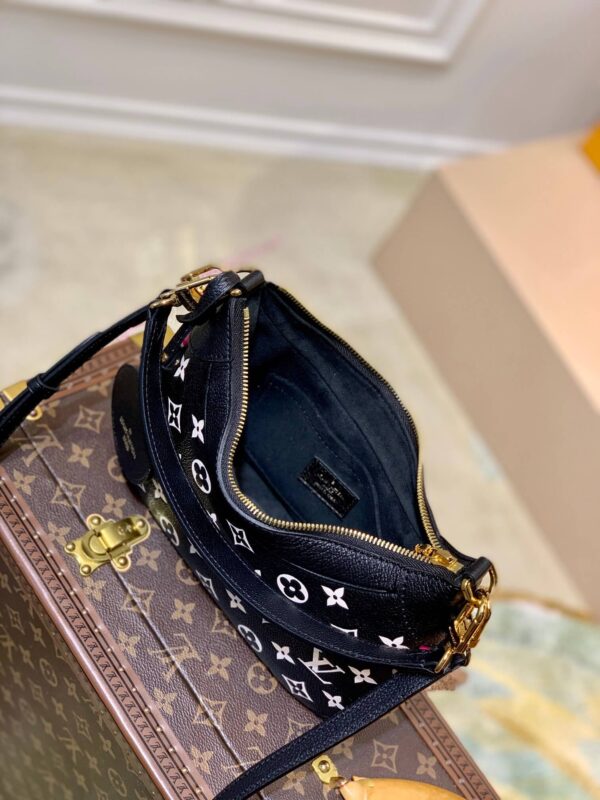 LV Bagatelle Black Monogram Empreinte Bag - Image 7