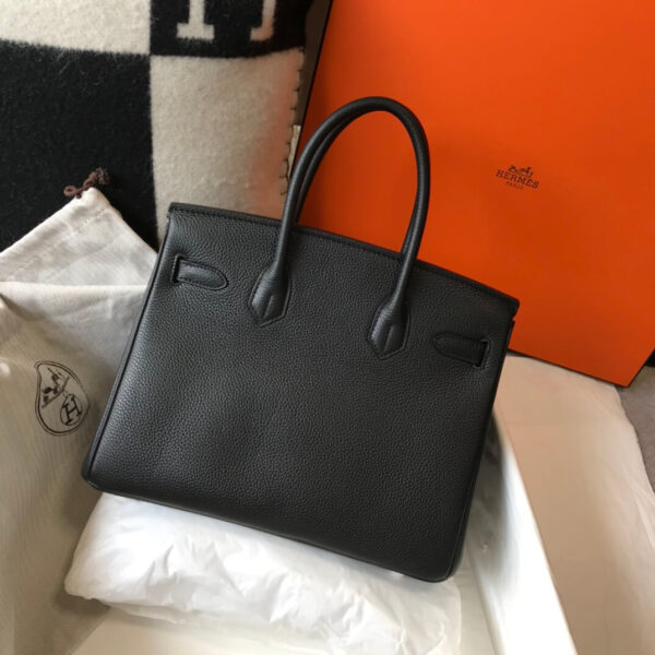 Hermes Birkin Black Bag - Image 9