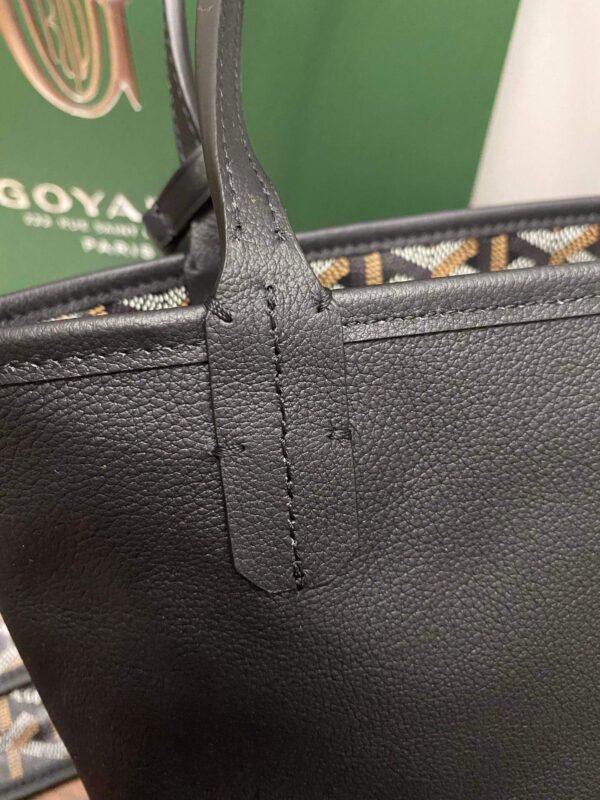 Goyard Mini Tote Black Bag - Image 9