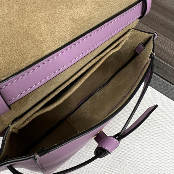 Loewe Gate Small Jacquard-trimmed Shoulder Bag - Image 9