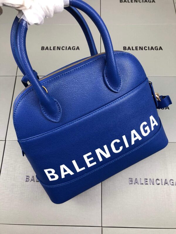 Balenciaga Ville Blue Bag - Image 9