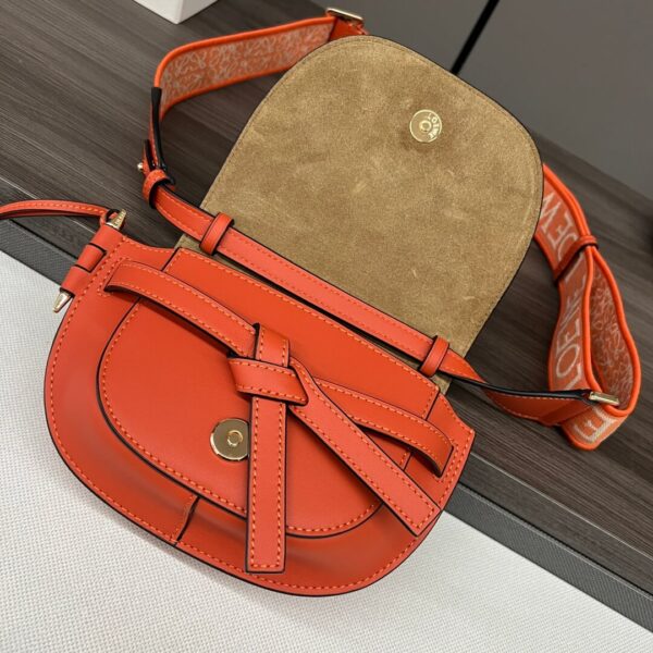 Loewe Gate Small Jacquard-trimmed Shoulder Bag - Image 8
