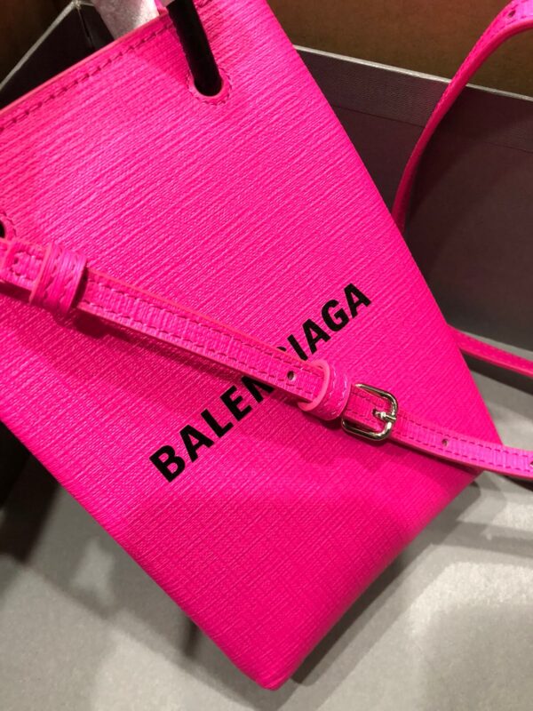 Balenciaga Shopping Phone Holder Bag - Image 9