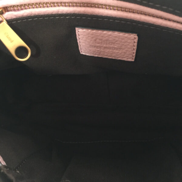 Chloe Marcie Double Carry Pink Bag - Image 9