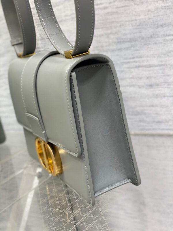 Dior Montaigne Stone Grey Bag - Image 9