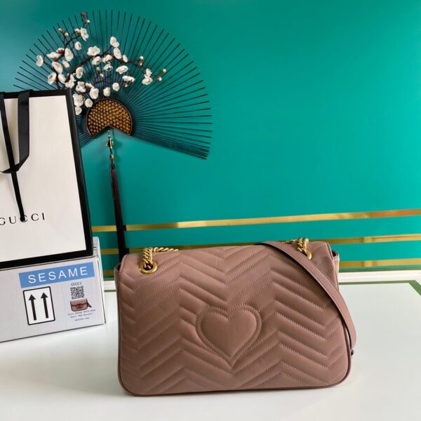 Gucci Marmont Matelasse Flap Bag - Image 7
