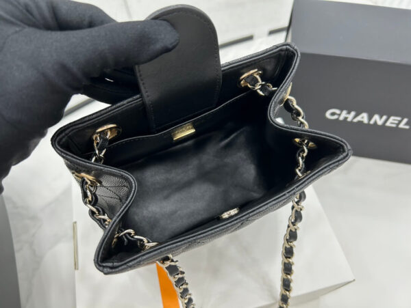 Chanel Classic Tote Bag Black - Image 7