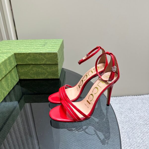 Gucci Women Metallic Heel