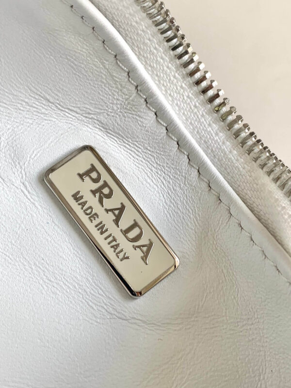 Prada Hobo White Bag - Image 4