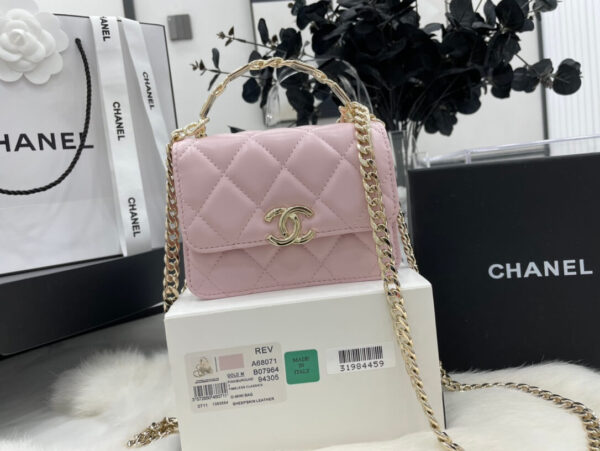 Chanel Classic Flap Top Handle Bag - Image 2