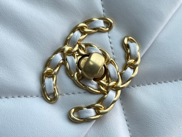 Chanel 19 Bag White - Image 2
