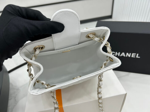 Chanel Classic Tote Bag White - Image 2
