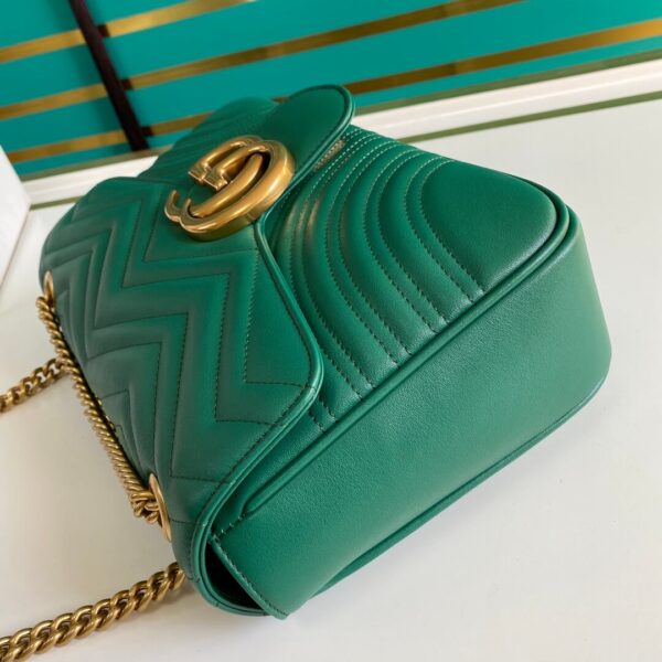 Gucci Marmont Matelasse Flap Bag - Image 3