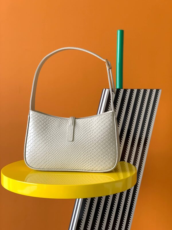 YSL Le 5 a 7 Hobo Bag White - Image 5