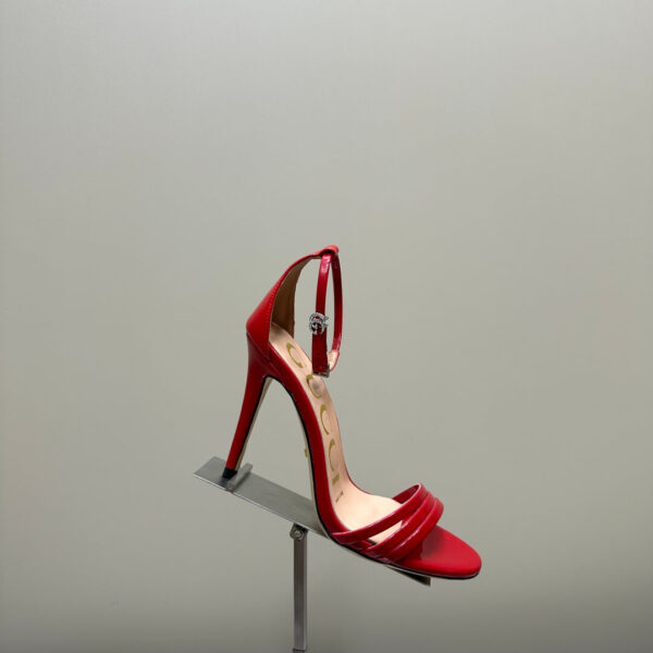 Gucci Women Metallic Heel - Image 5