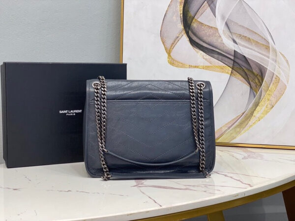Women's YSL Niki Medium Leather Shoulder Bag - Image 6