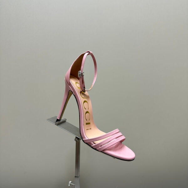 Gucci Women Metallic Heel - Image 2