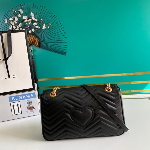 Gucci Marmont Matelasse Flap Bag - Image 2