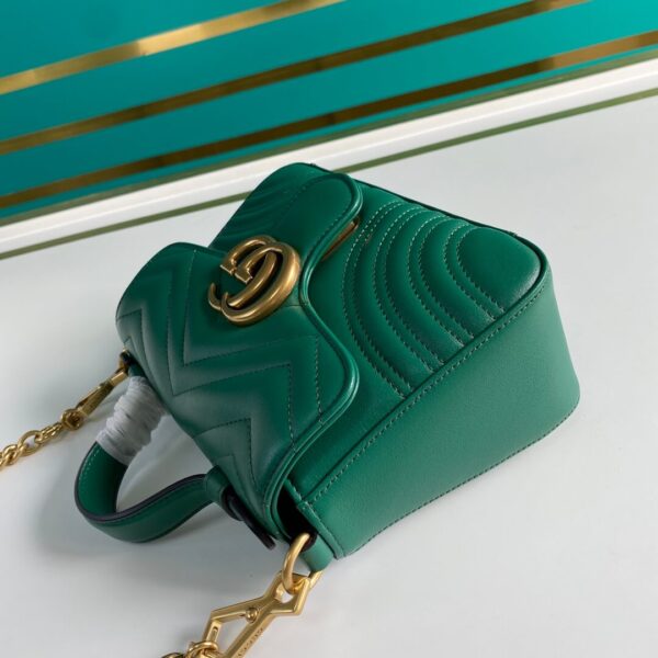 Gucci Marmont Mini Top Handle Bag - Image 2