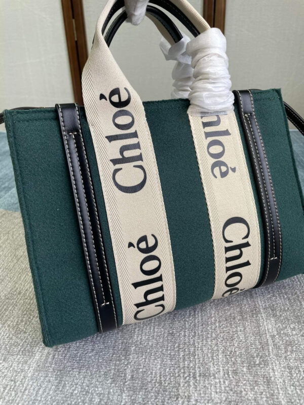 Chloe Small Woody Tote Bag - Image 2