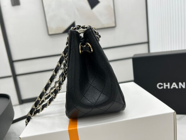 Chanel Classic Tote Bag Black - Image 5