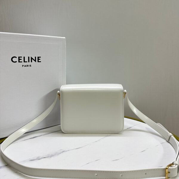Celine Teen Leather Triomphe Bag - Image 3